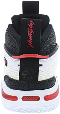 Nike Boy's Jordan AJ XXXVI Basketball Shoes 100, White/Black/University Red, 6.5 Big Kid US, White/Red/Black | Image 3