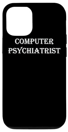 Hülle für iPhone 12/12 Pro Computer Psychiater Funny Tech Support Laptop Repair Geek