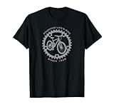 Disfruta del viaje de la vida desde 1968. Este gráfico temático de cumpleaños y ciclismo es perfecto para un ciclista