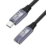 Vidéo 4K@60Hz & Synchronisation Stable: Diffusion vidéo fluide en 4K 60Hz pour moniteurs USB-C, TV, projecteurs et stations d’accueil. Cette extension usbc vers usbc c préserve la qualité d’image, parfaite pour le télétravail, le montage vidéo ou les soirées cinéma. Assurez-vous simplement que votre appareil supporte la sortie vidéo USB-C
