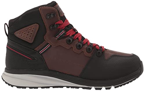 Keen Utility Men's Red Hook Mid Height Soft Toe Waterproof Warehouse Work Boots, Tobacco/Black, 10.5 #TOP5