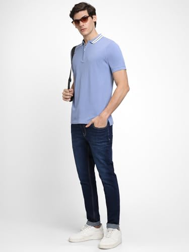 Image of Dennis Lingo Men's Cotton Slim Fit Polo T-Shirt