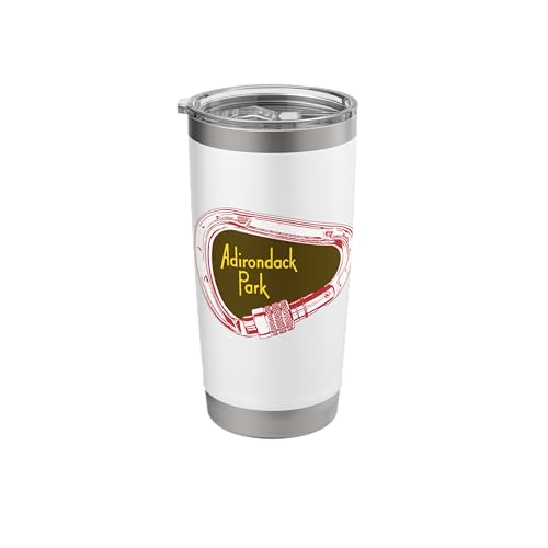 Adirondacks Rock Climbing Carabiner Stainless Steel Tumbler