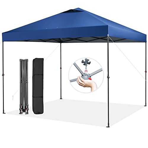 Tangkula 10x10 Ft Pop Up Canopy, Easy Set-up Instant Tent...