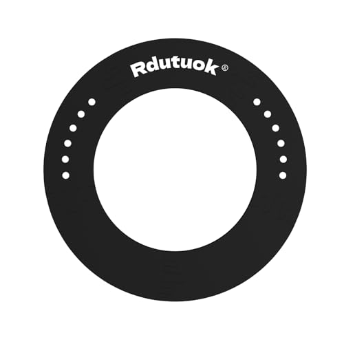 Rdutuok Profi-Surround & Wandschutz für Dartscheiben, Dart Catchring Surround – Schutzring und Umrandung fürZuhause & Outdoor（Surround Ring