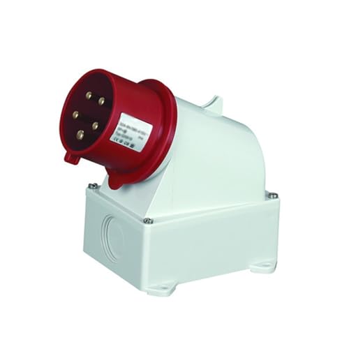 Prise étanche industrielle SP-354 triphasée 5P 32A pour câble extérieur IP44