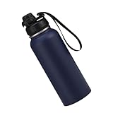 Amovible et étanche : incorporant un design amovible complet et un anneau en silicone anti-fuite intégré, cette bouteille d'eau de dérivation assure une double étanchéité. Profitez d'un confort inégalé lors de l'utilisation, grâce au design lisse et arrondi.
