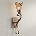 Amber Scroll Traditional Wall Light Bronze 23 1/2" Sconce Fixture for Bedroom Hallway - Franklin Iron Works