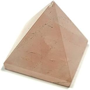 Miniatura 3 de Pirámide de cuarzo rosa (1" - 1-1/4") - 1 pieza.