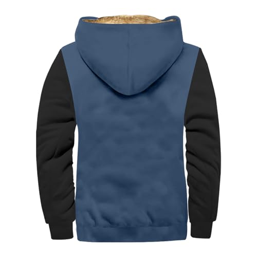 Men's Western Fleece Hoodie Jacket