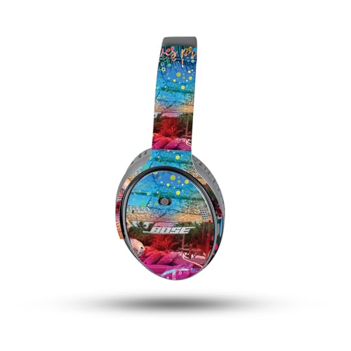 Image of MightySkins Skin Compatible with Bose QuietComfort 35 II Headphones - Tropical Resort | Protective, Durable, and Unique Vinyl Decal wrap Cover | Easy to Apply, Remove, and Change Styles