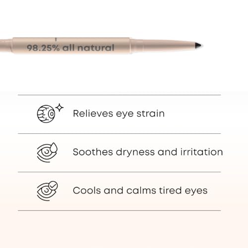 Image of Truth Be Told Herbal Kajal with Soothing Eye Balm | 2-in-1 Ayurvedic Kajal & Camphor Balm Stick | Triphala Ghee Nourishment for Dry & Tired Eyes | Natural, Smudge-Proof, Paraben-Free, Made in India