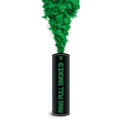 Inevitable Party WP40 Anneau à tirer Grenade fumée pour mariage, photographie, vidéographie et effets spéciaux (Vert)