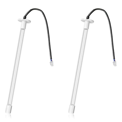 StreytoTek 2 Pcs HVAC Light Bulb Replacement Compatible with TradePro, Gemtech Lamps, Replaces Part Number GTUV, GTUVL, TPUVL, TP-UVL, GTUV-OS, TPUV-OS, VTUV-OS, PAT-UV24, with Square Plug Connector
