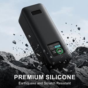 Image of ZORBES Compatible with Anker Prime 27650mAh Power Bank, Silicone Protective Cover Anti-Scratch Water-Resistant Silicone Guard Shield Case Designed for Reliable Daily Use and Enhanced Grip