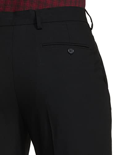 Image of Marks & Spencer Men Straight Fit Mid Rise Casual Pants