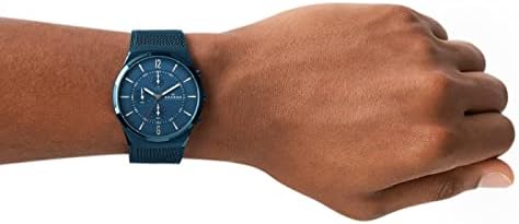 Skagen Men's Melbye Chronograph, Ocean Blue-Tone At Least 50% Recycled Stainless Steel Watch, SKW6803