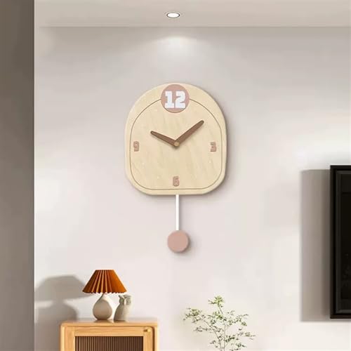 Horloge murale de bureau silencieuse et design créatif taille S - 4
