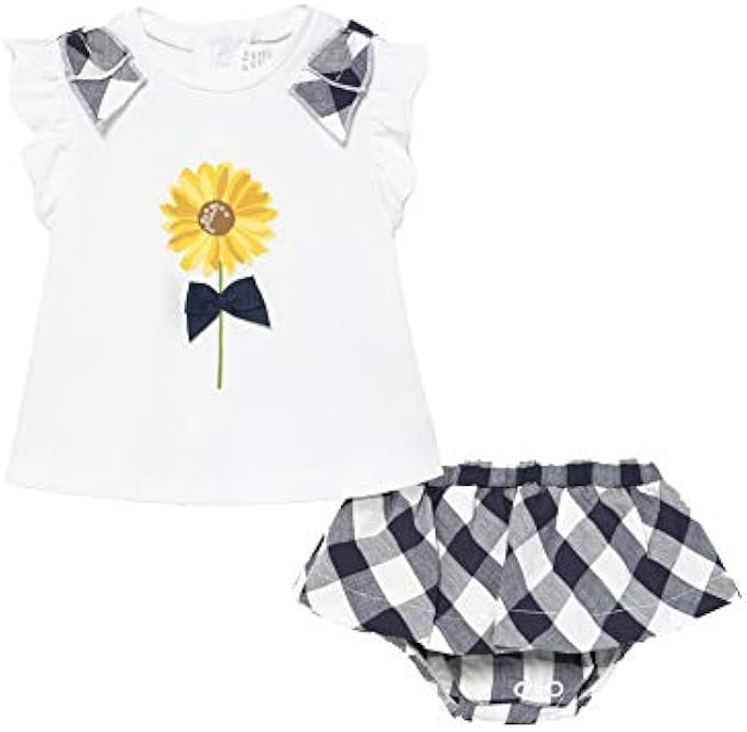 Mayoral - Skirt and t-Shirt Set for Baby-Girls - 1839, Navy