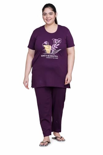 Image of In Love Women's Plus Size Longline T-Shirt with Side Pocket, 3 /4 Sleeve, Crew Neck