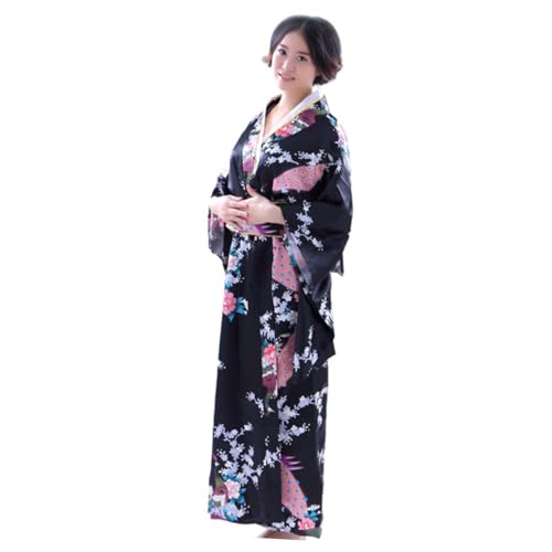 Yukata japonesa cómoda para resolver vestuarios de fiesta tradicionales