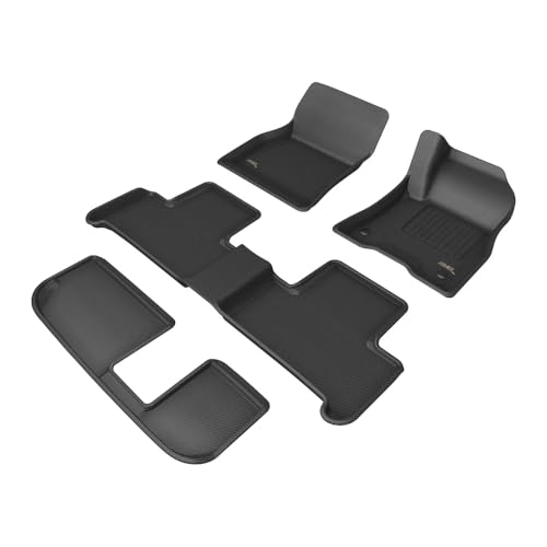 Tapis de sol Mercedes-Benz EQB 3D MAXpider Kagu noirs pour modèles 2022 à 2024