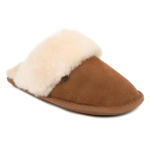 Just Sheepskin Ladies Duchess Sheepskin Slipper