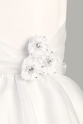Pink Princess First Communion Dresses For Girls 7-16 Holy 1St Plus Size Dress White Vestidos De Primera Comunion Para Niñas (Size 14X) #TOP1