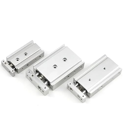 Cilindro neumático de acero inoxidable serie CXSM con doble eje de alta resistencia 7