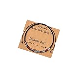 JoycuFF Gifts for Men Funny Bracelets for Dad Father Morse Code Bracelet for Men Birthday Unique Jew