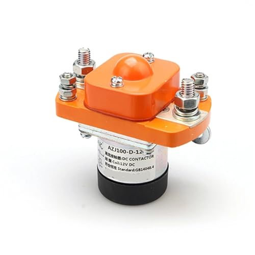 Contactor AZJ100S de 100A para corriente continua y sistemas de alta tensión 72V 4