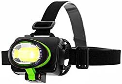 Cob Front Head Torch for Fishing, Mining, Gardening, Hiking and Emergencies, green