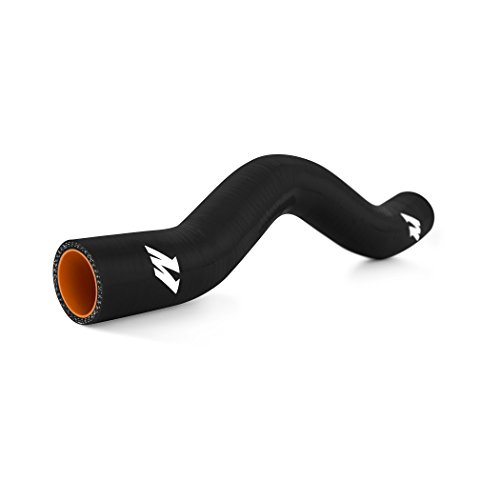 Image of Mishimoto MMHOSE-EVO-UBK Upper Silicone Hose Fits Mitsubishi Lancer Evo 4 /5 /6 1996-2000 Black