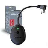Legrand Wi-Fi Outdoor Dual Output Matter Smart Plug, Effortless Setup, Enhanced Compatibility with Apple HomeKit, Google Home, Alexa & SmartThings, Matter Smart Home, Pack of 1 WWMP31