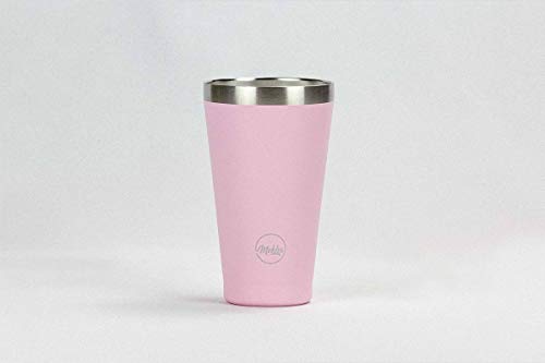 Copo Térmico Magic Beer 473ML Pownder Coating Rosa