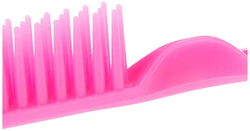 CocoBlack Naturals 3 Row Styling Comb For Detangling, Defining And Separating Curls (Pink) - Thumbnail 5
