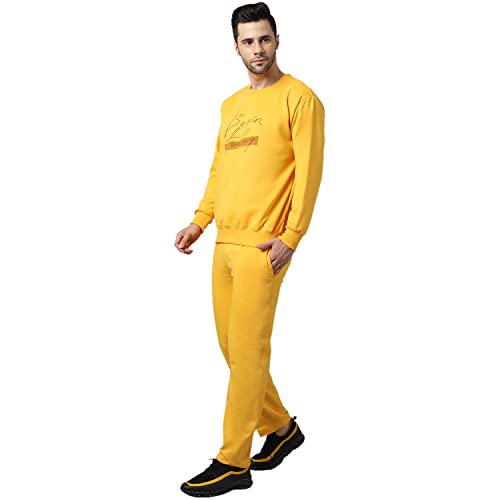 Image of Mack Jonney Fleece Printed Tracksuit Co-ord Set for Men-SW 44 LOWER 02-P