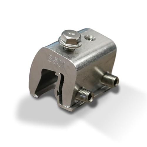Radiant Solutions Company S5N Roof Clamp, 5-Pack for Standing Seam Metal Roof Clamps, Ideal for Heat Cable, Heat Tape, Solar Panel, Snow Guard Attachment, Made in USA