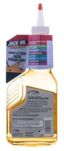 Bar's Leaks Jack Oil with Stop Leak - 12.5 oz