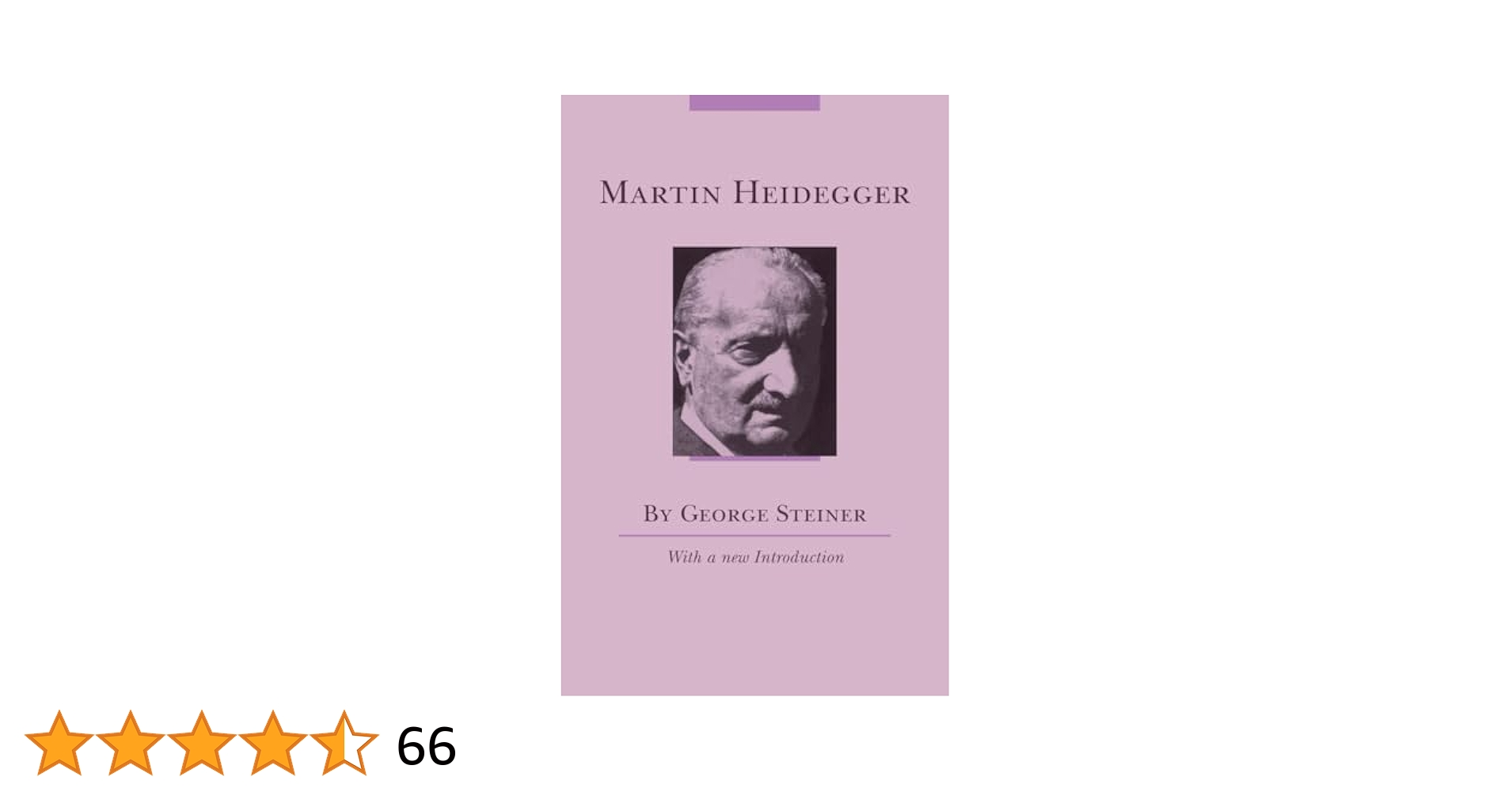 Martin Heidegger: Steiner, George: 9780226772325: Amazon.com