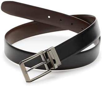 Perry Ellis Men's Belt, Brown,black