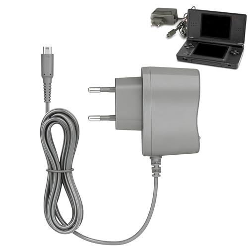 Chargeur pour DS Lite, Adaptateur Secteur Alimentation Chargeur pour DSL,Prise Standard Européenne,ChargeurCompatible avec Nintendo DSLite (Pas pour DS) pour Console de...