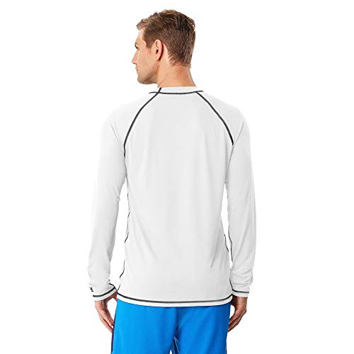 Image of Speedo Men's Uv Swim Shirt Long Sleeve Loose Fit Easy Tee - Manufacturer Discontinued