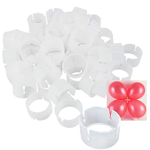 100 Pcs, The Elixir Party Decorative Decor Balloon Rings Buckle Balloon Arch Folder Convenient Clip Connector Balloon Accessories