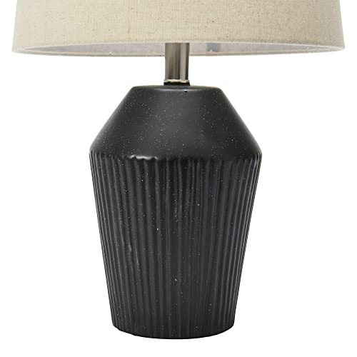 Creative Co-Op 13" Round Stoneware Desk Lamp by Creative Co-Op - Used condition - Image 6