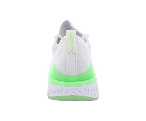 react flyknit white green