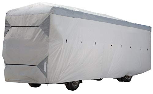 Eevelle Expedition Class A Rv Cover - Waterproof, Marine Grade Roof - Water Resistant, Uv Protection, Durable, Breathable Trailer Cover - Fits 28'-30' (Gray) #TOP19