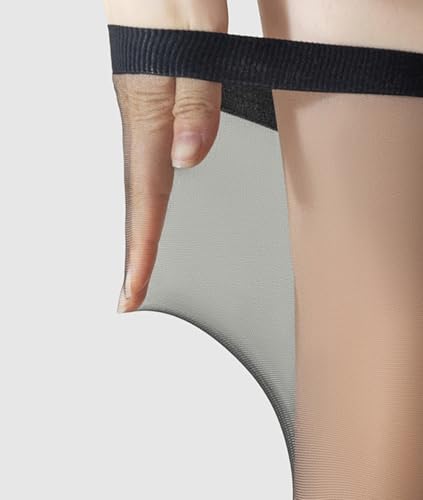 Women's Calf Stockings Comfort Stockings Women's Ultra Thin Nylon Stockings 3 Pairs2