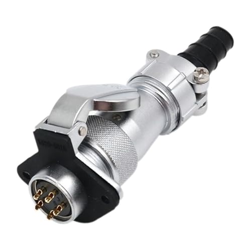 Conector Aviación Metálico Impermeable WF20 2 Pines miniatura 1