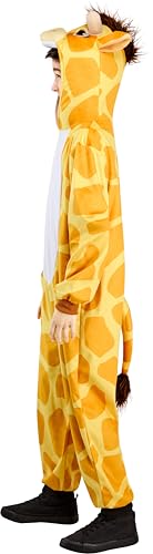 Disfraz Unisex Infantil de Jirafa de Una Pieza con Capucha miniatura 4